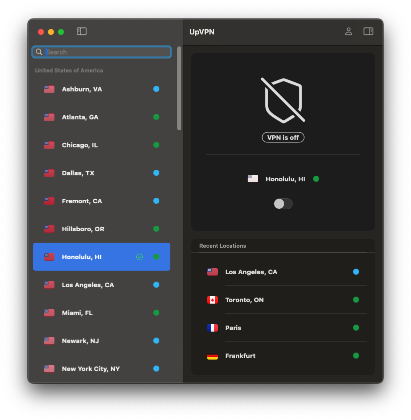 VPN Locations